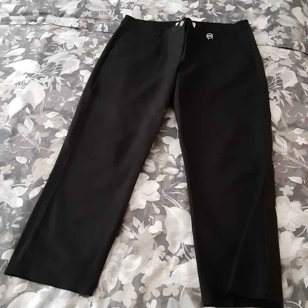 COPY - Michael Kors black cotton ankle pants size 8